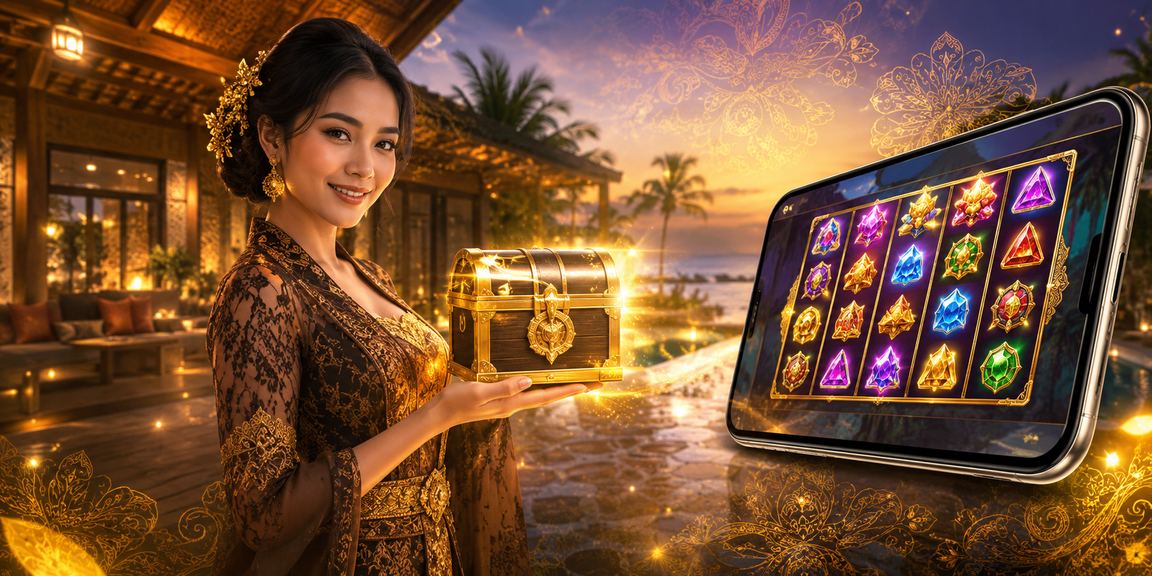 Model Vietnam menggunakan aplikasi mobile casino dengan ekspresi puas dan layar smartphone terlihat jelas
